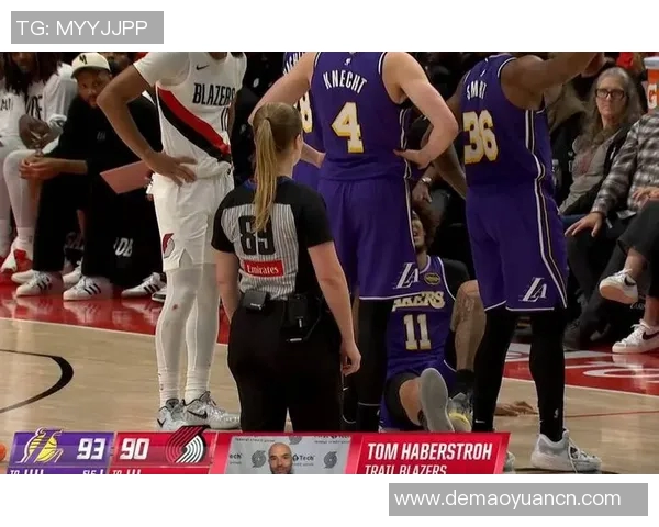 10人轮换杨瀚森连场DNP开拓者不敌残阵湖人艾顿29+10手刃旧主